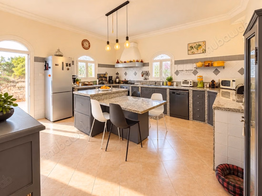 Stone villa with 5 bedrooms and a pool