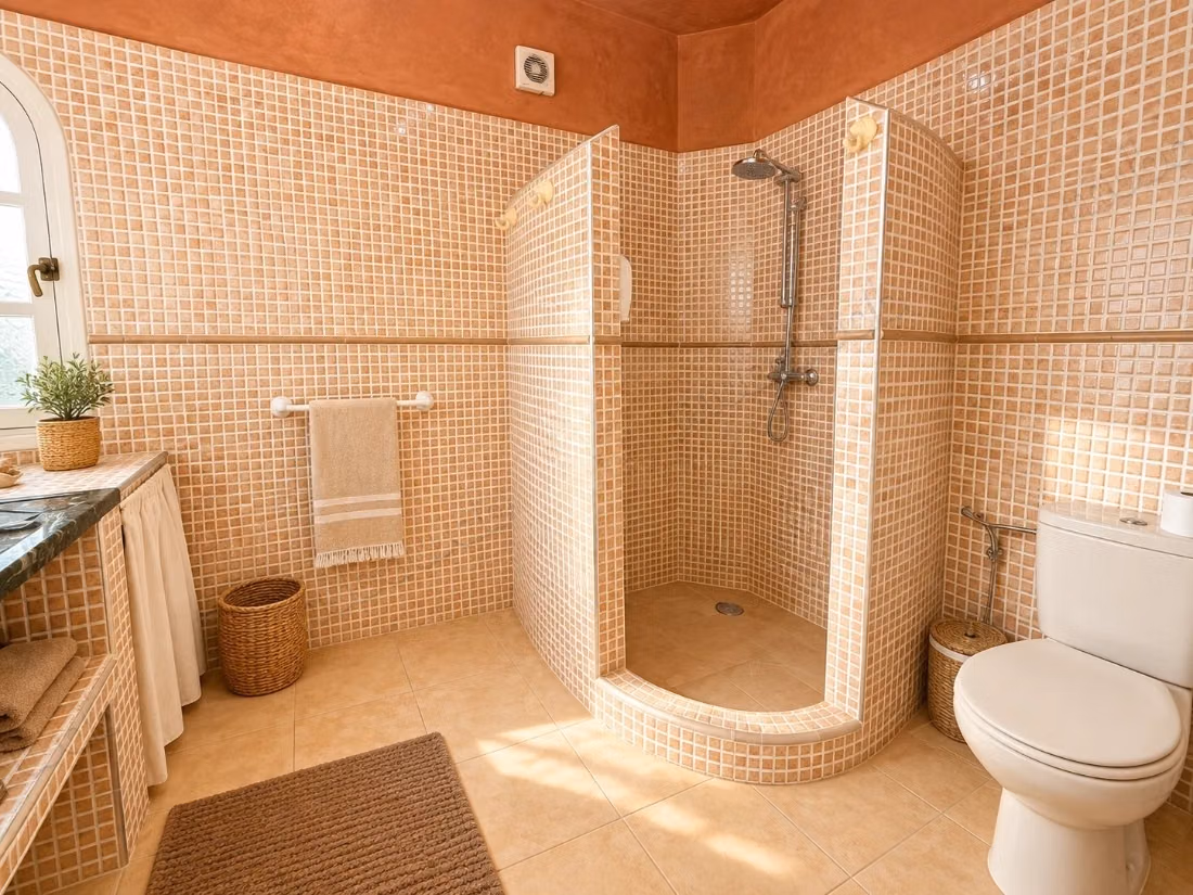 Stone villa with 5 bedrooms and a pool
