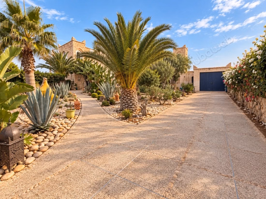 Stone villa with 5 bedrooms and a pool