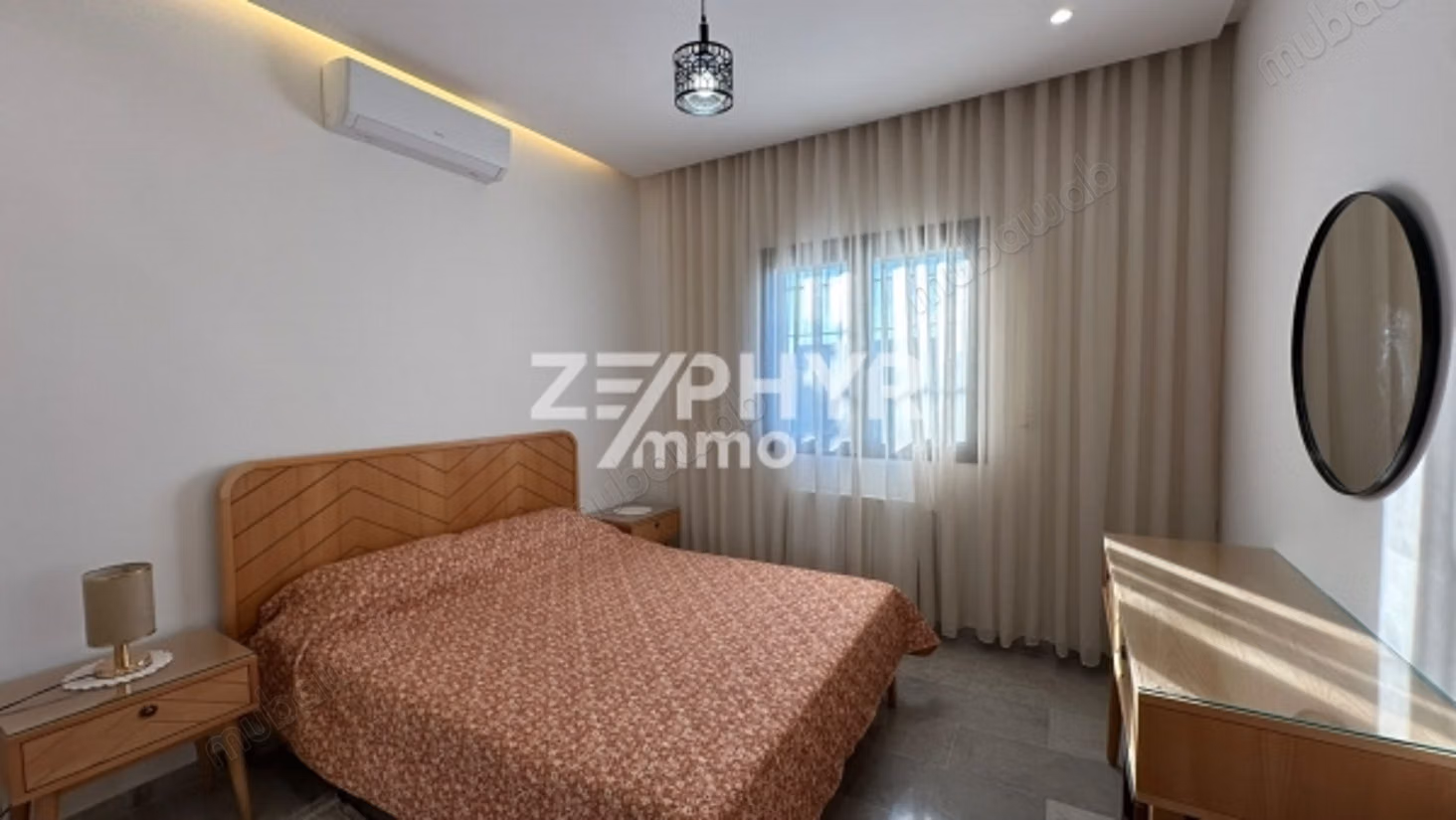 For rent furnished S2 in La Marsa Stadium neighborhood