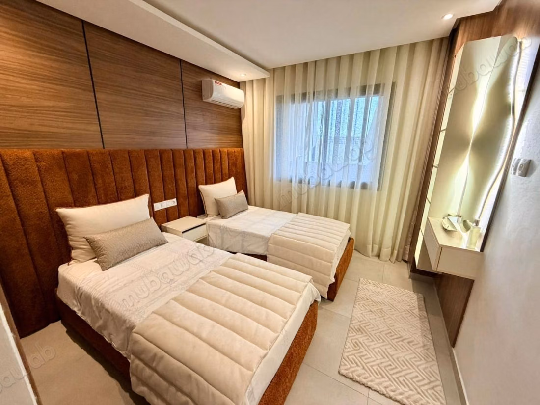 Appartement à louer à Gueliz. Superficie totale 120 m². Meublé