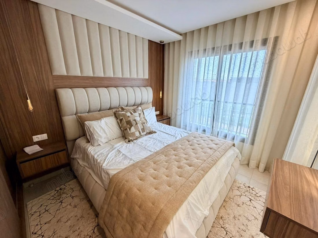 Appartement à louer à Gueliz. Superficie totale 120 m². Meublé