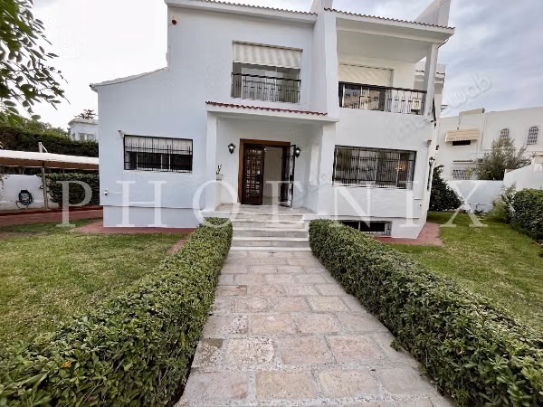 Villa S5 avec jardin au coeur de la Marsa