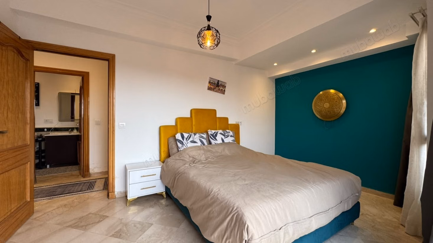 Appartement meublé 2 chambres avec terrasse et piscine 
Résidence Babylone, Hivernage
