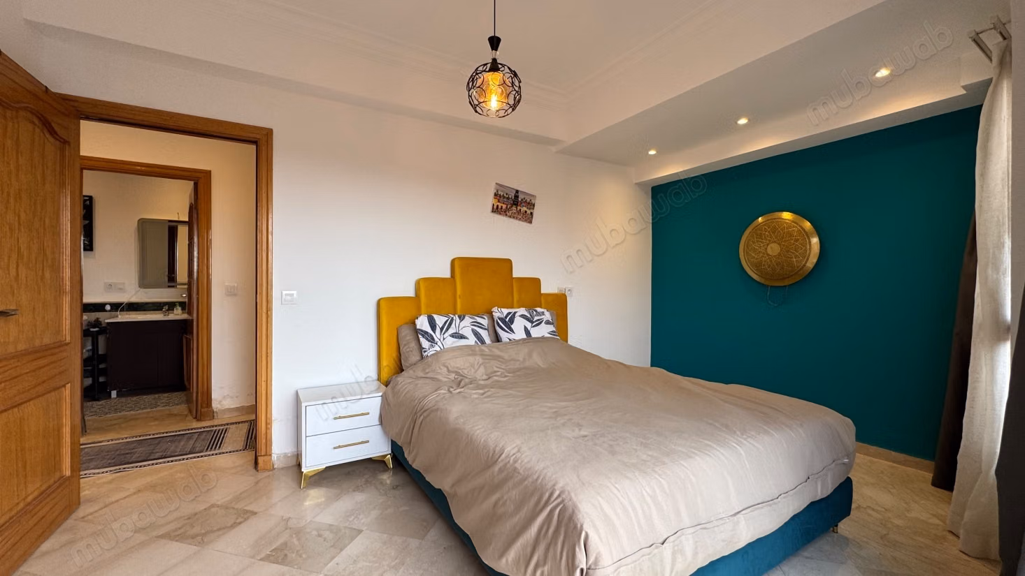 Appartement meublé 2 chambres avec terrasse et piscine 
Résidence Babylone, Hivernage