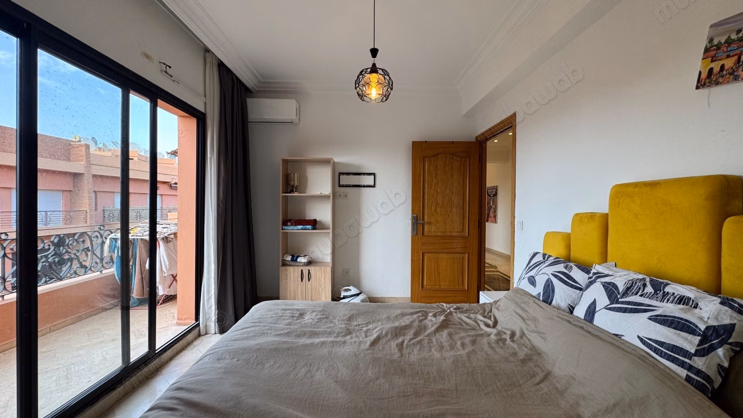 Appartement meublé 2 chambres avec terrasse et piscine 
Résidence Babylone, Hivernage