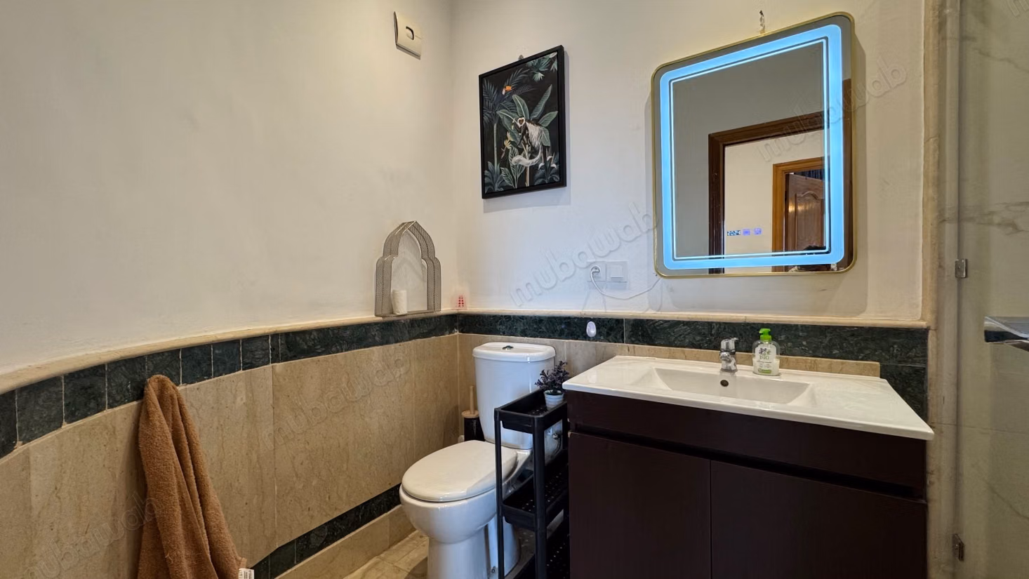 Appartement meublé 2 chambres avec terrasse et piscine 
Résidence Babylone, Hivernage