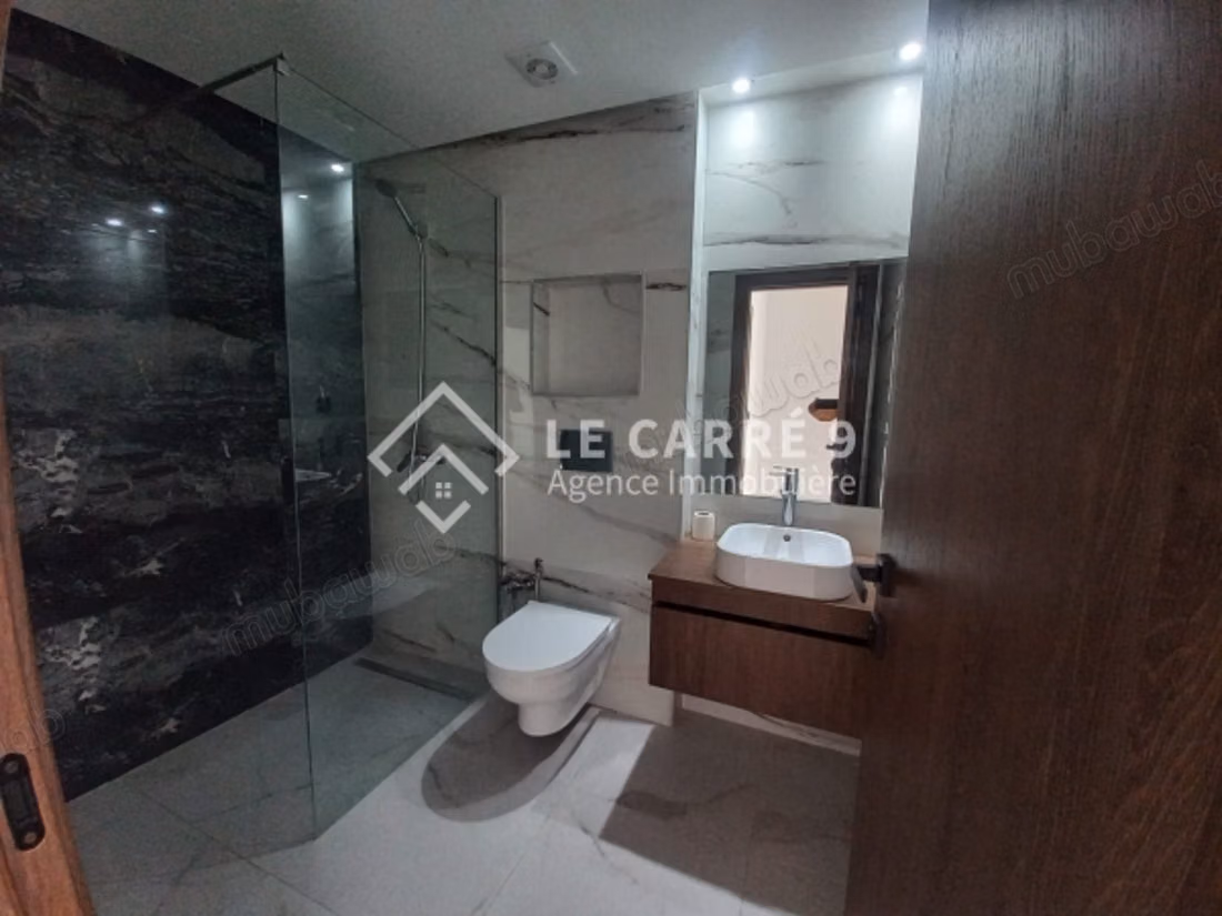 For rent an S2 apartment in the Jardins de Carthage