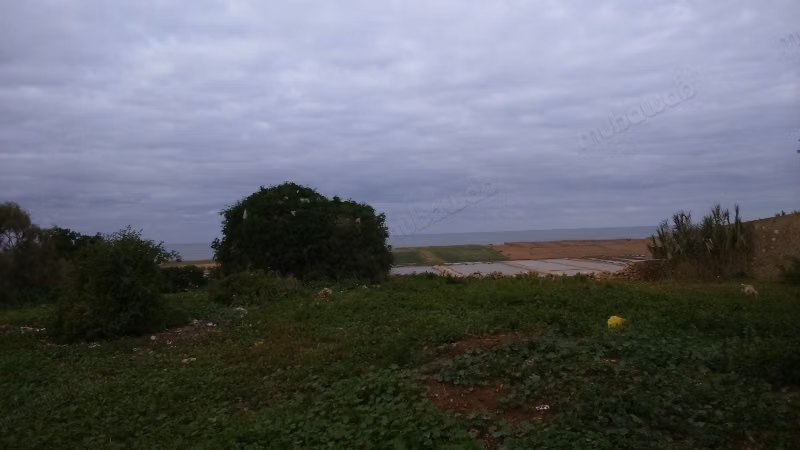 Terrain à la vente à Oualidia. 
Surface de 1600 m²