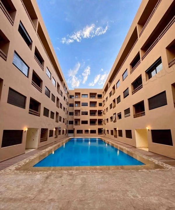 Appartement Élégant au Cœur de Guéliz, Résidence avec Piscine