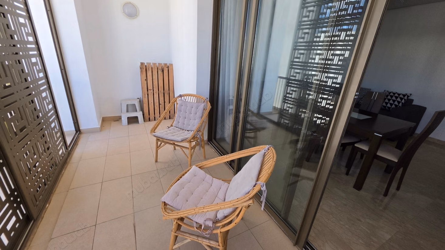 Charmant gemeubileerd appartement aan de marina van Salé