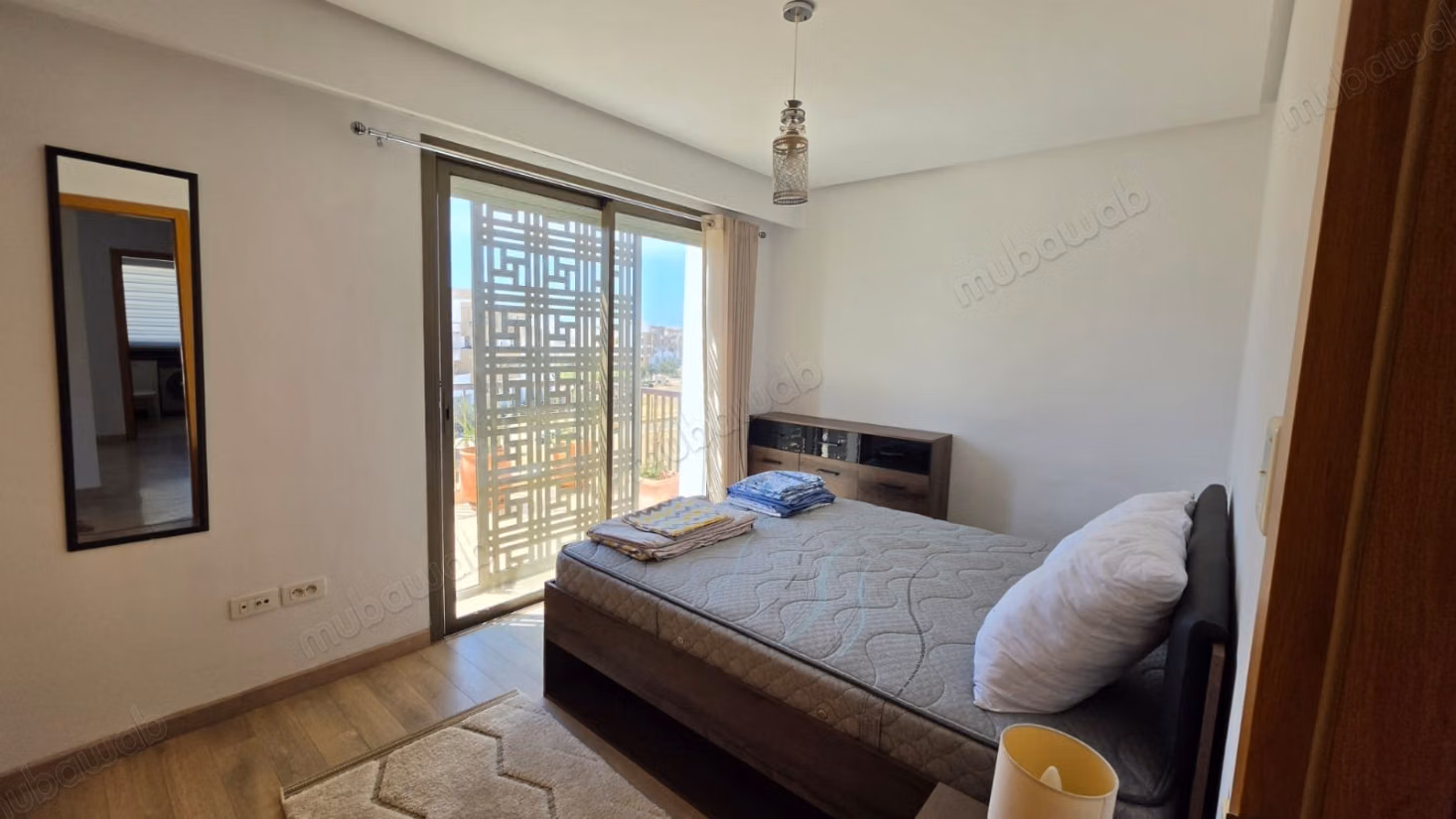 Charmant gemeubileerd appartement aan de marina van Salé