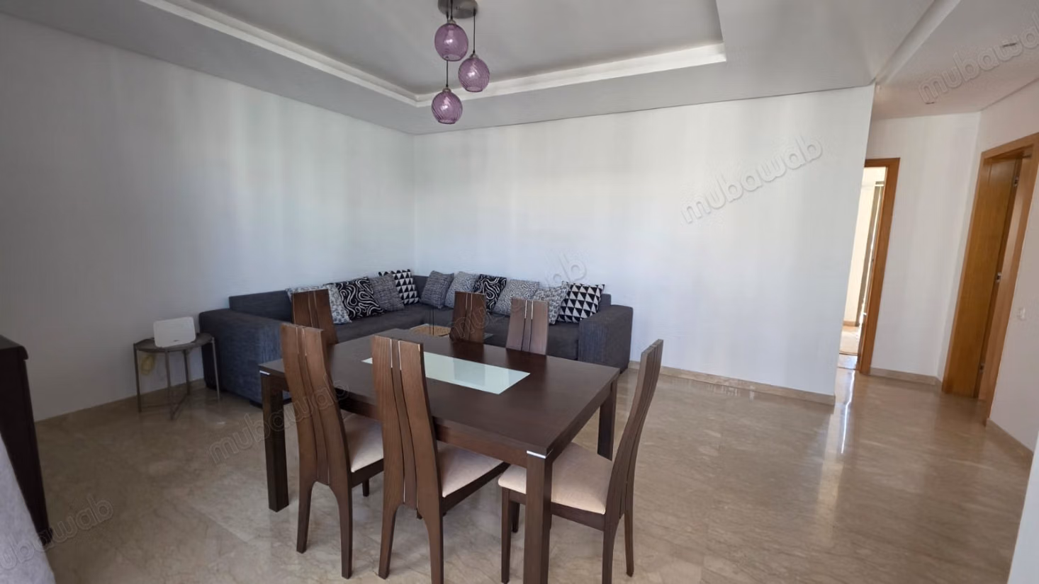 Charmant gemeubileerd appartement aan de marina van Salé