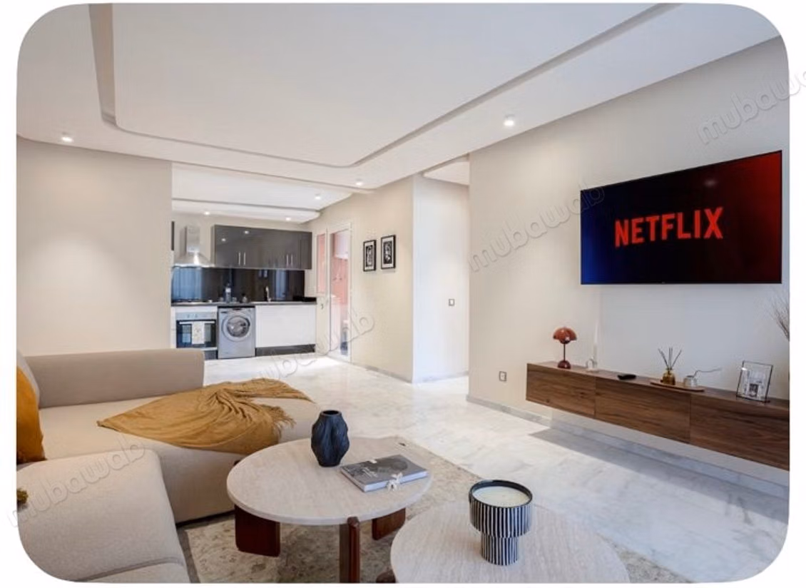 Modern studio for rent on the ground floor - Agdal