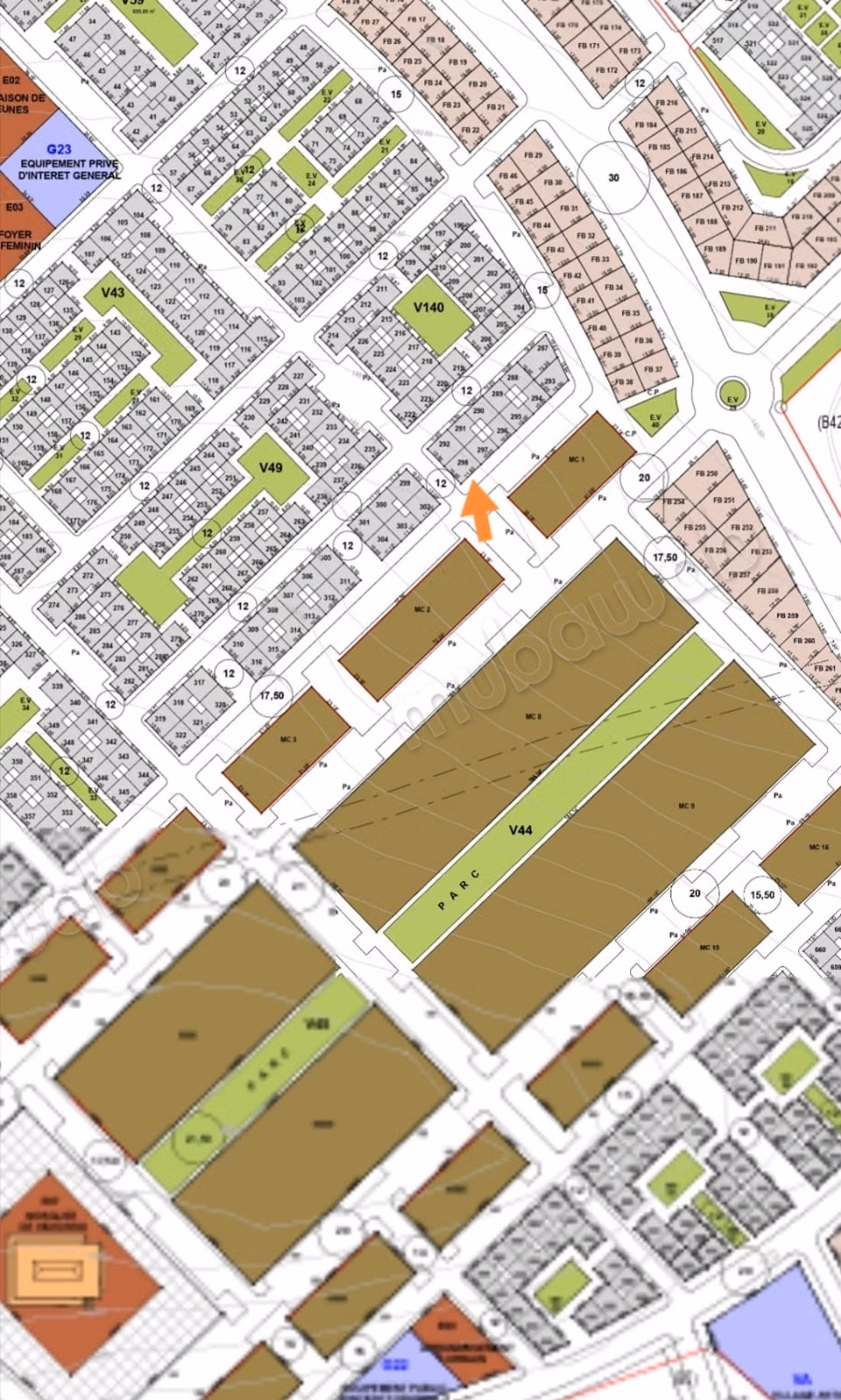 Vente de terrain à Sidi Allal El Bahraoui.
Surface totale 115 m²