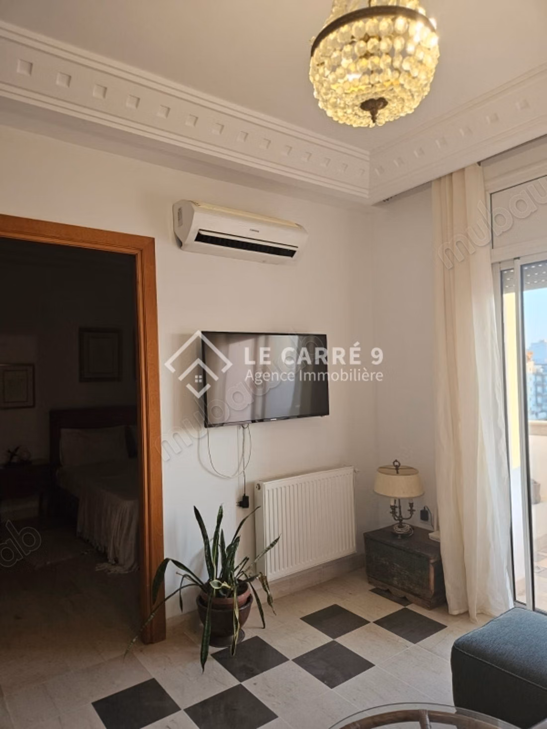 A furnished s1 apartment for rent in the Gardens of Carthage