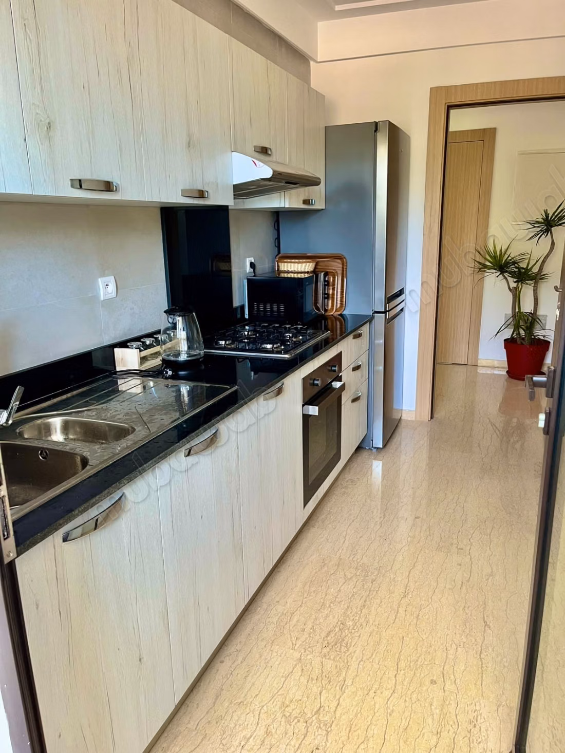 Very nice apartment for rent in Casablanca Finance City. 2 bedrooms. Furnished