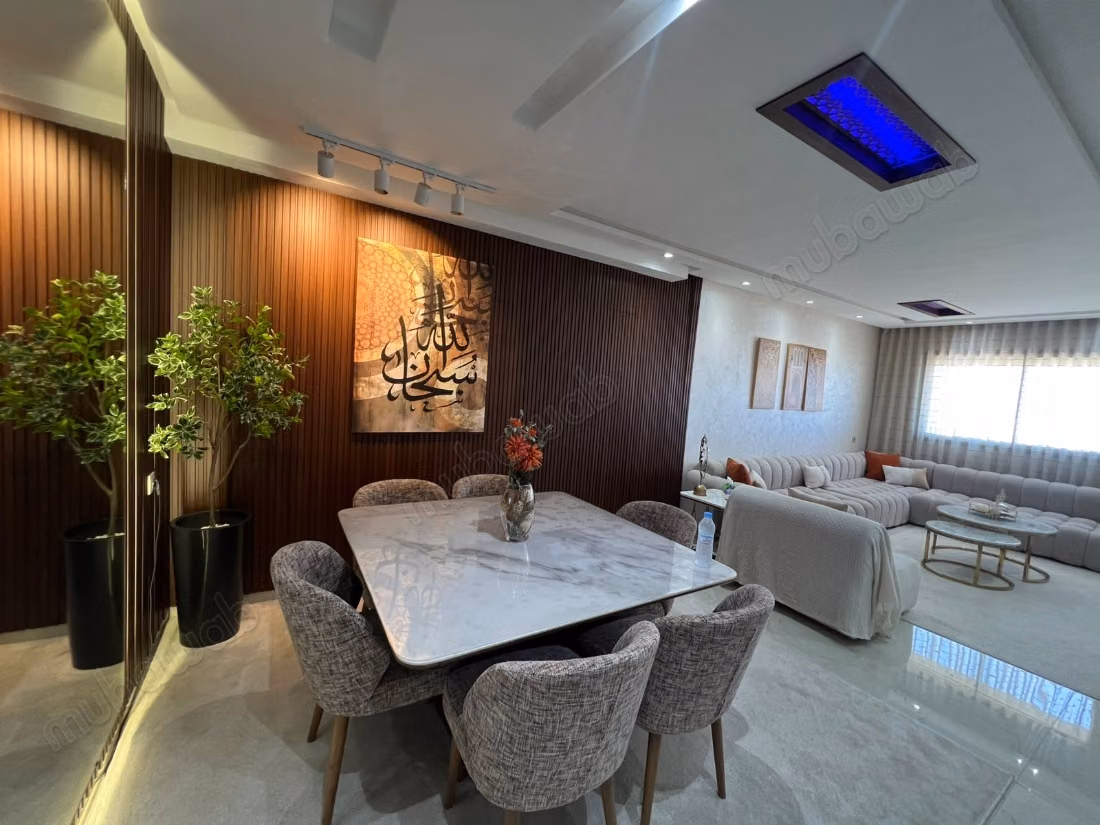 New furnished apartment for rent in Wifak – Temara