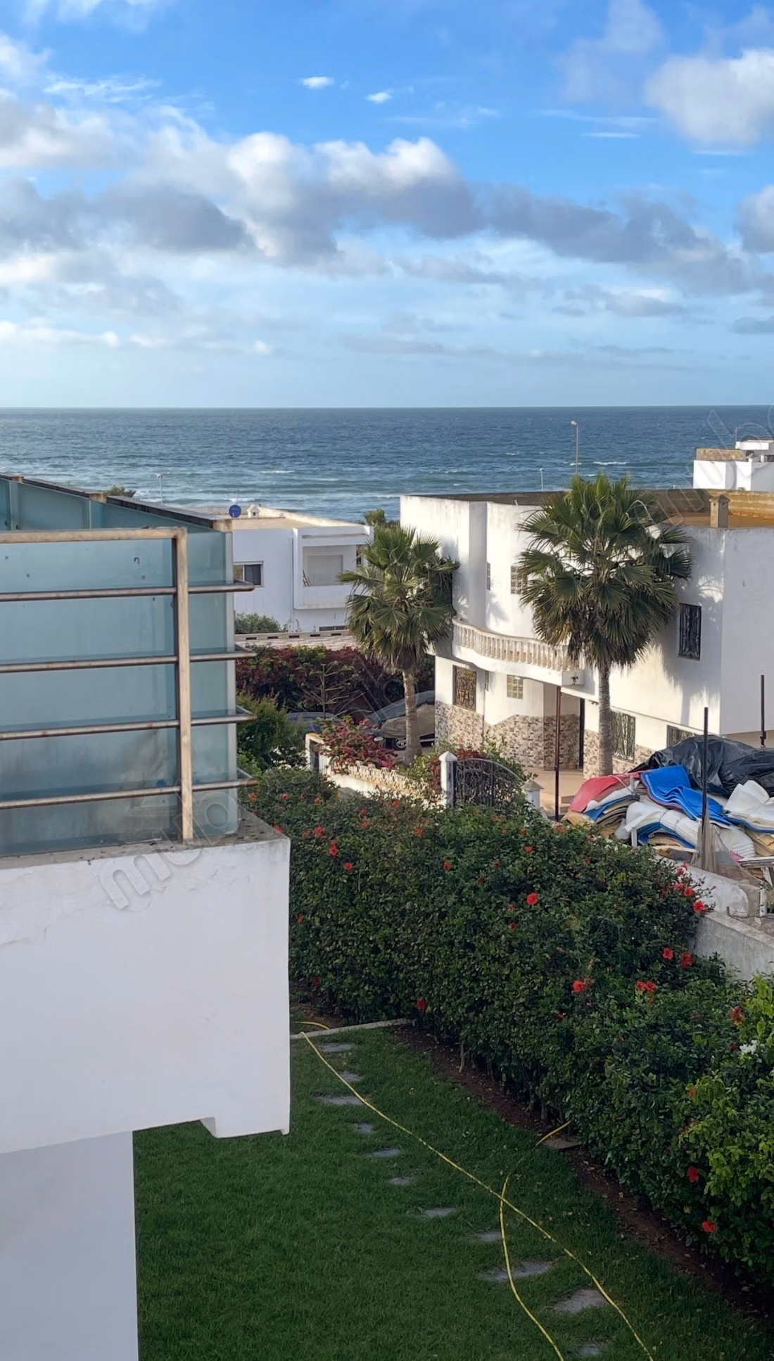 Appartement te huur in Dar Bouazza. 2 comfortabele kamers. Goed ingericht