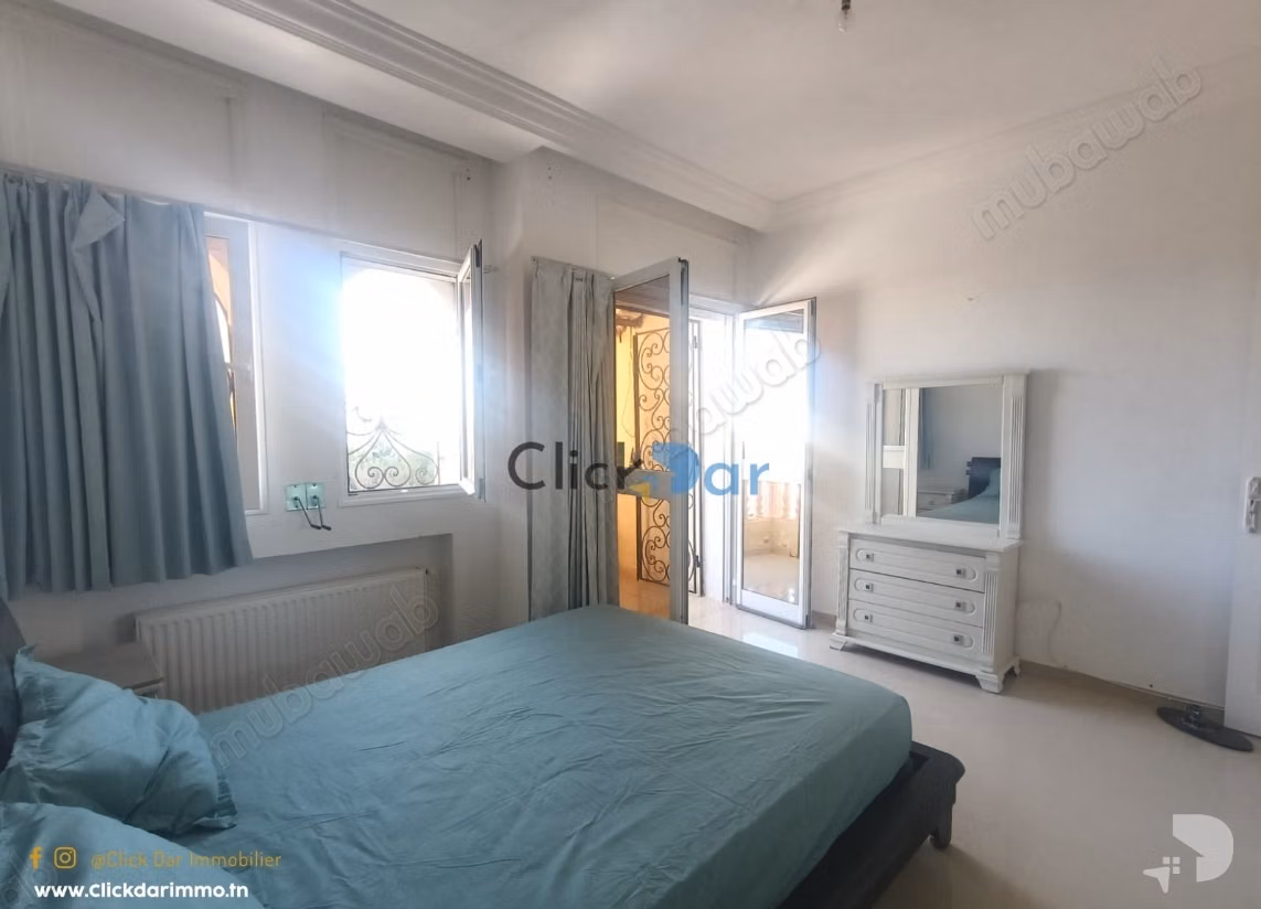 Etage en S3 location annuelle Hammamet