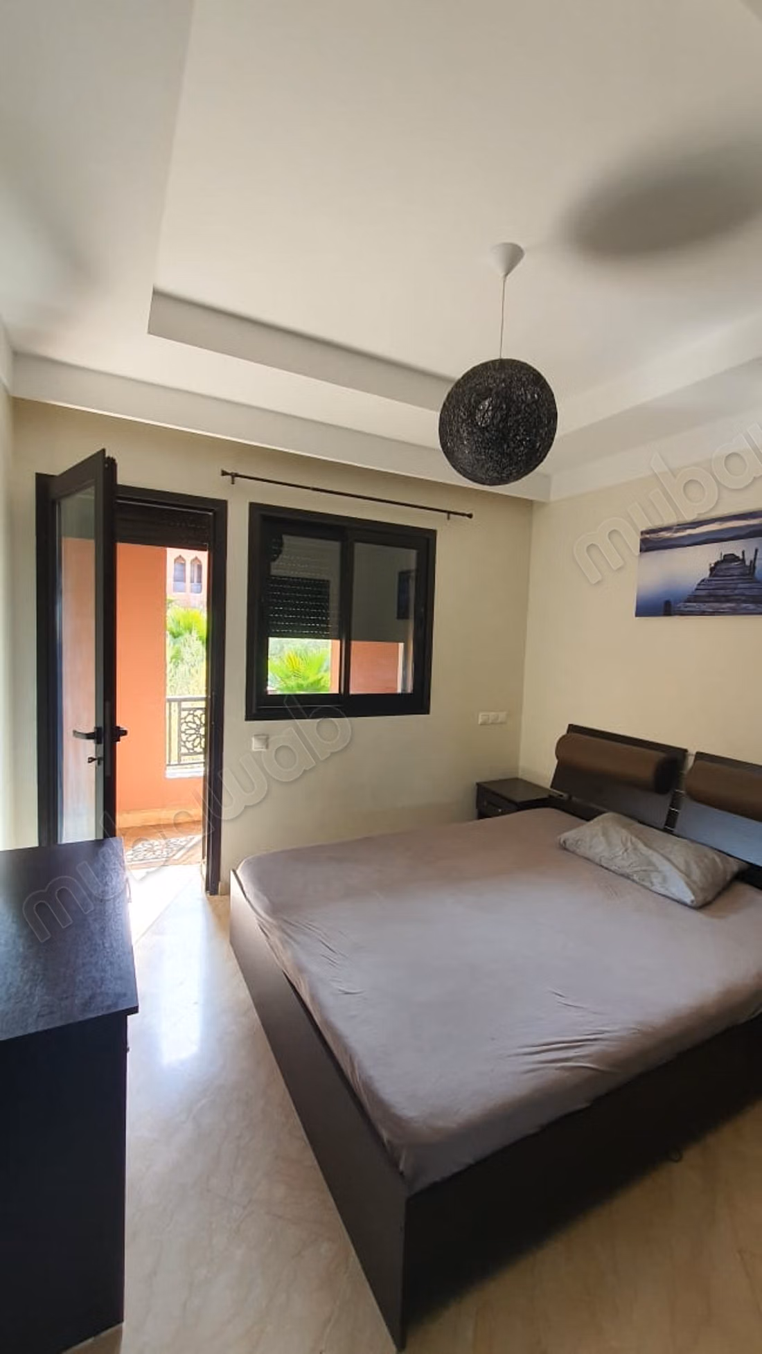 Bel appartement meublé à louer sur route de casa