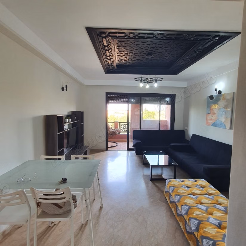 Bel appartement meublé à louer sur route de casa