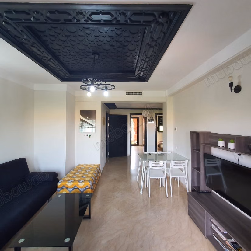 Bel appartement meublé à louer sur route de casa