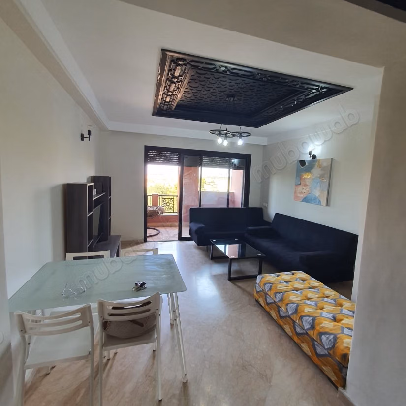 Bel appartement meublé à louer sur route de casa