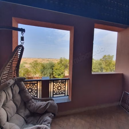 Bel appartement meublé à louer sur route de casa