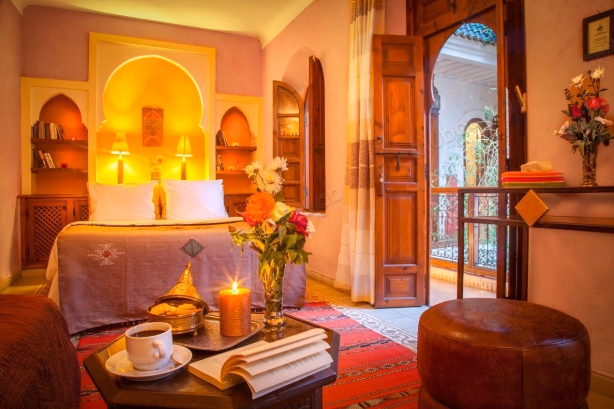 Riad Maison d’Hôtes à vendre – 6 Suites 
Bab Doukkala