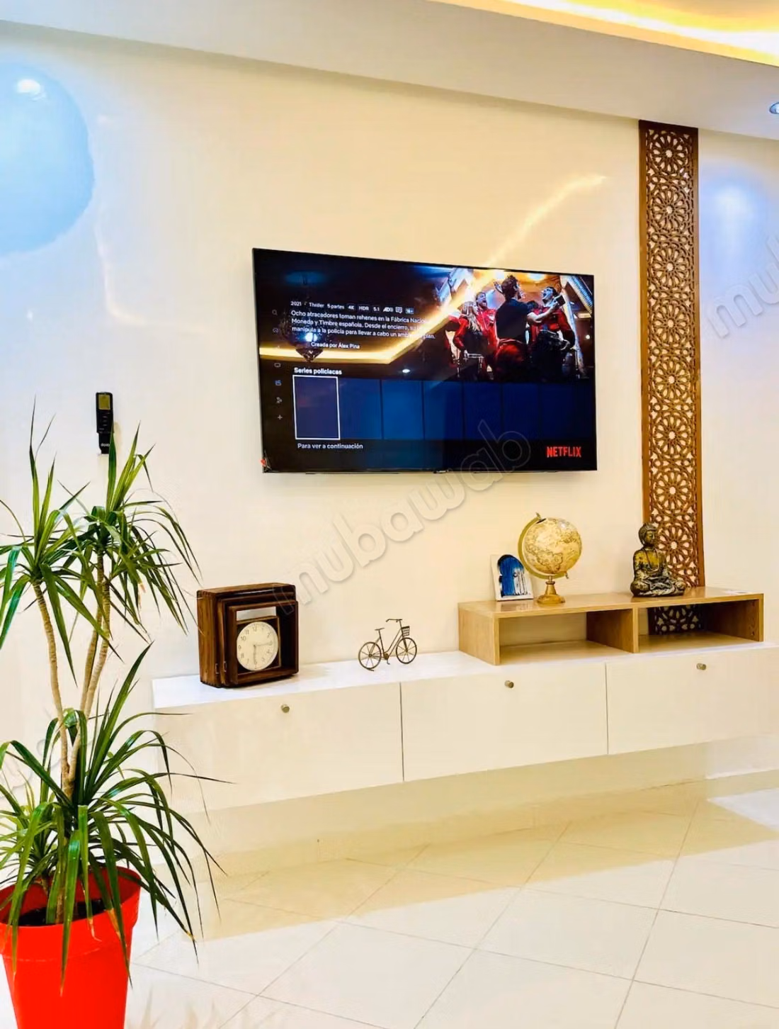 Location longue durée Appartement meublé 81 m² 2 chambres Résidence sécurisée avec piscine