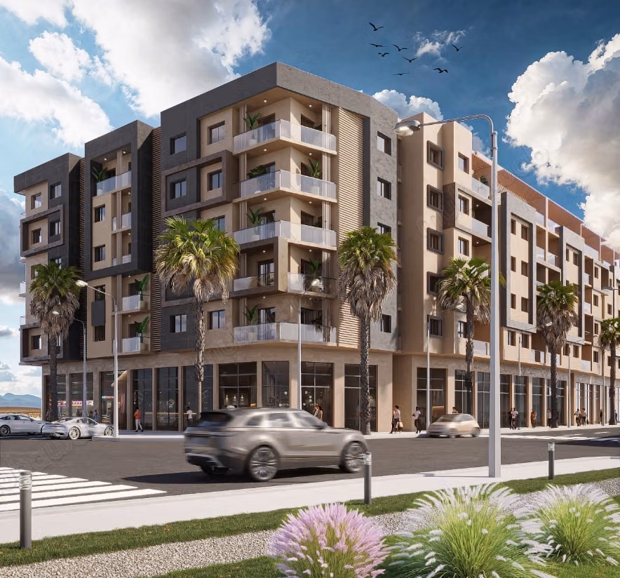 Bel appartement à vendre à Ouasis. Surface de 48 m². Prestation de conciergerie, belle Piscine — 4