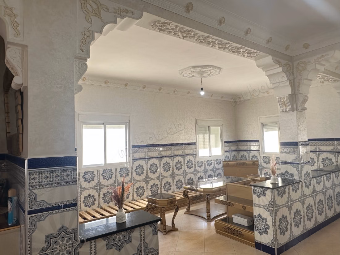 Vente maison à Medina. 2 chambres agréables. Salon traditionnel marocain