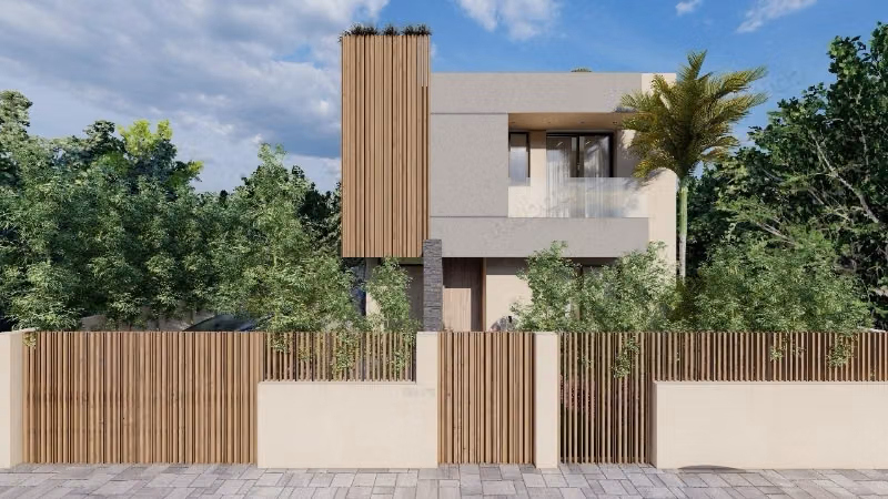 Luxury villa for sale on Tahanaoute Road. Total area 267 m²