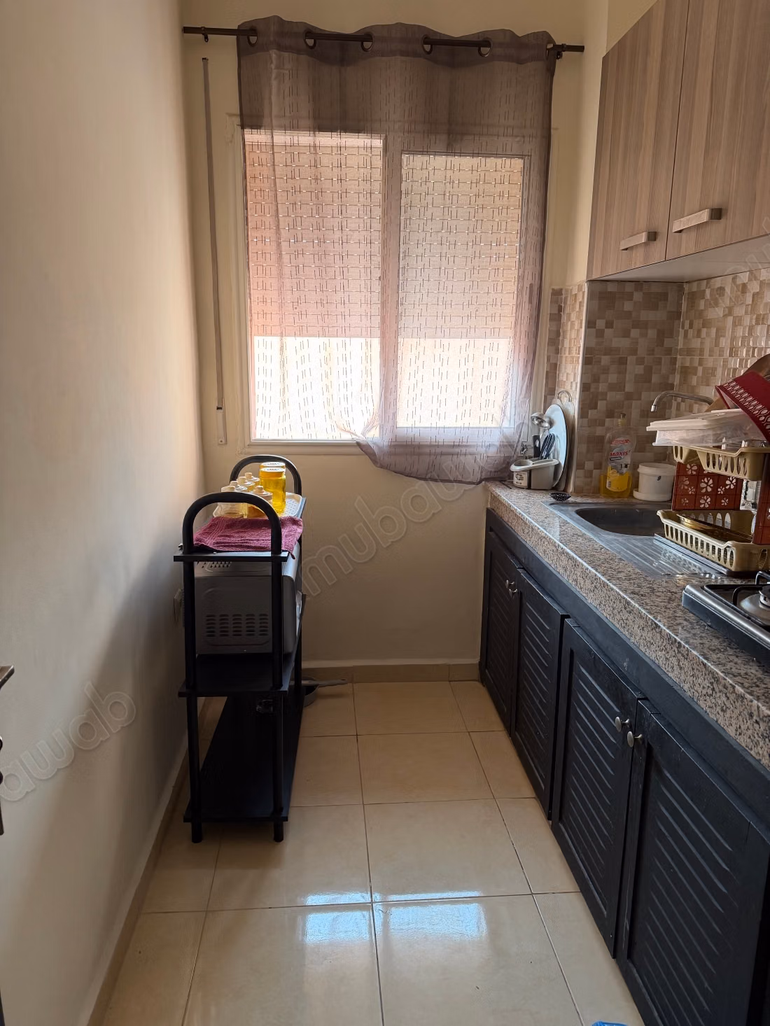 Appartement en location à Route Casablanca. 
Surface totale 60 m². 
Système de parabole et résidence sécurisée