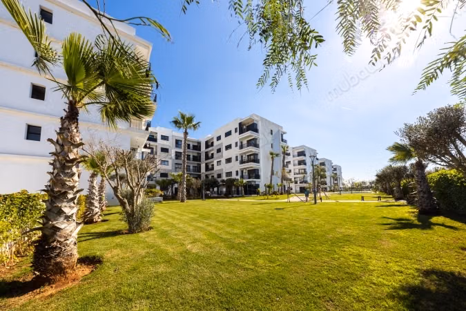 Vente d'un bel appartement à Dar Bouazza. 2 chambres agréables