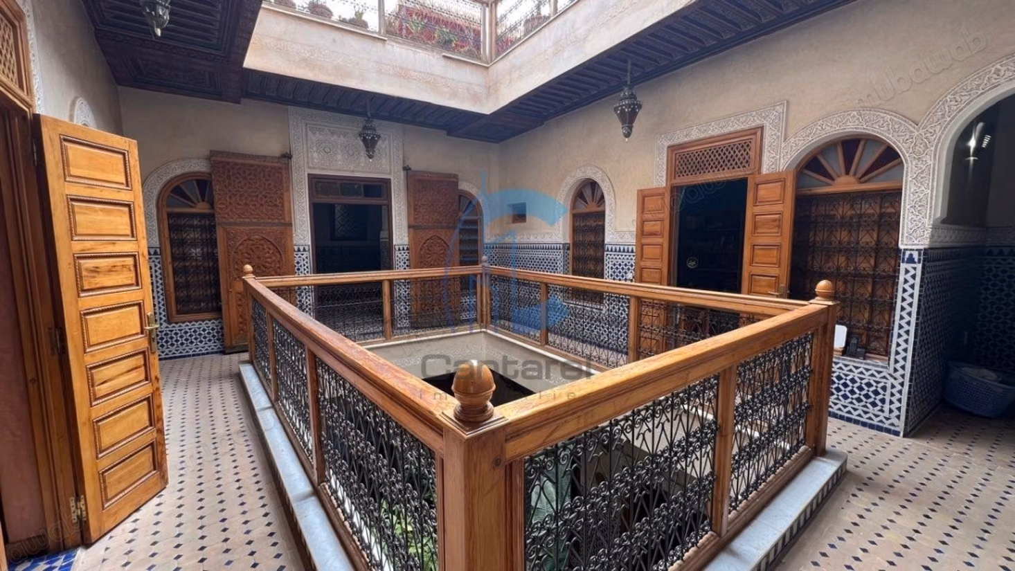 Riad tradicional 5 habitaciones posibilidad 7 titulado a la venta derb dabachi