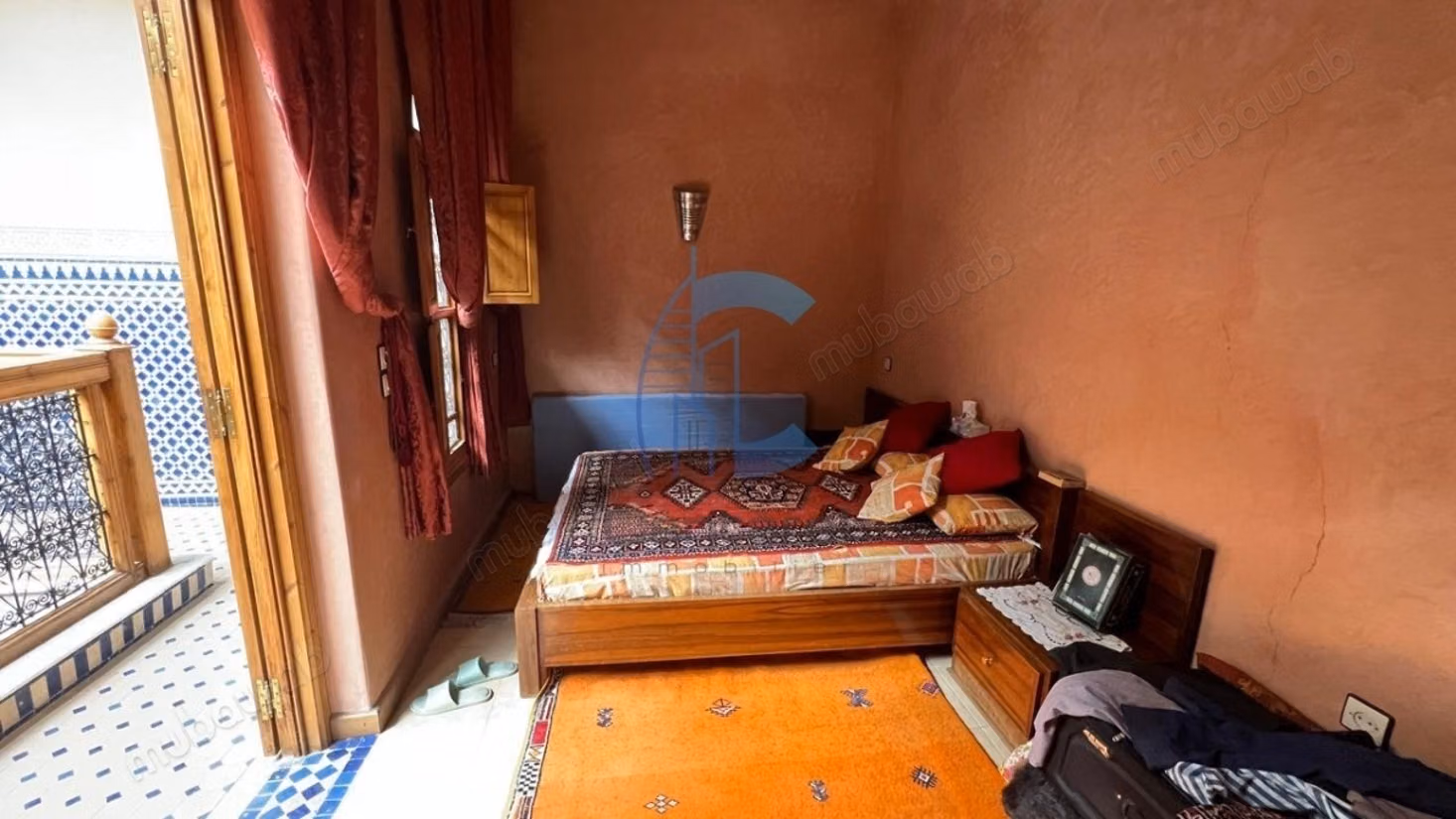 Riad tradicional 5 habitaciones posibilidad 7 titulado a la venta derb dabachi