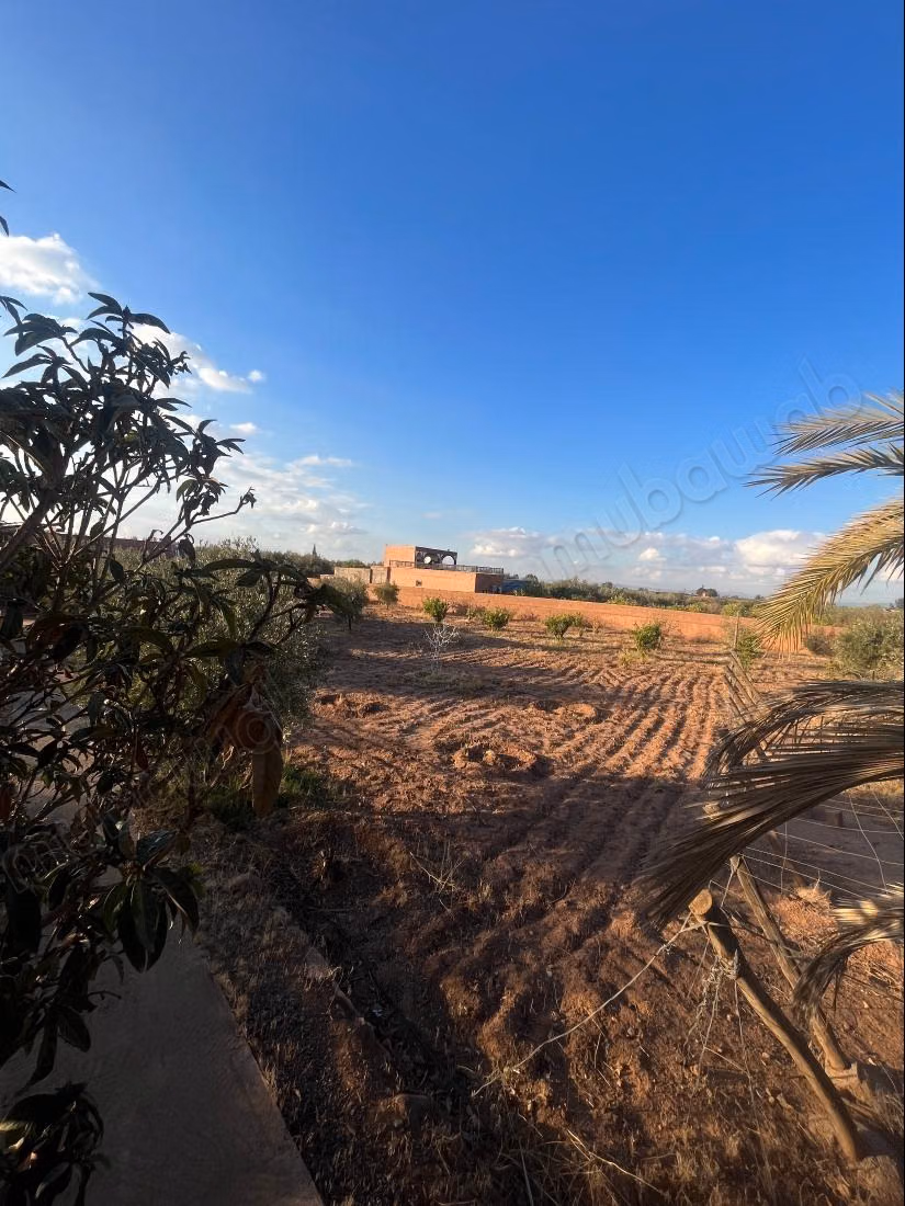 Farm for sale in Route de Ouarzazate.
Large area 7200 m²
