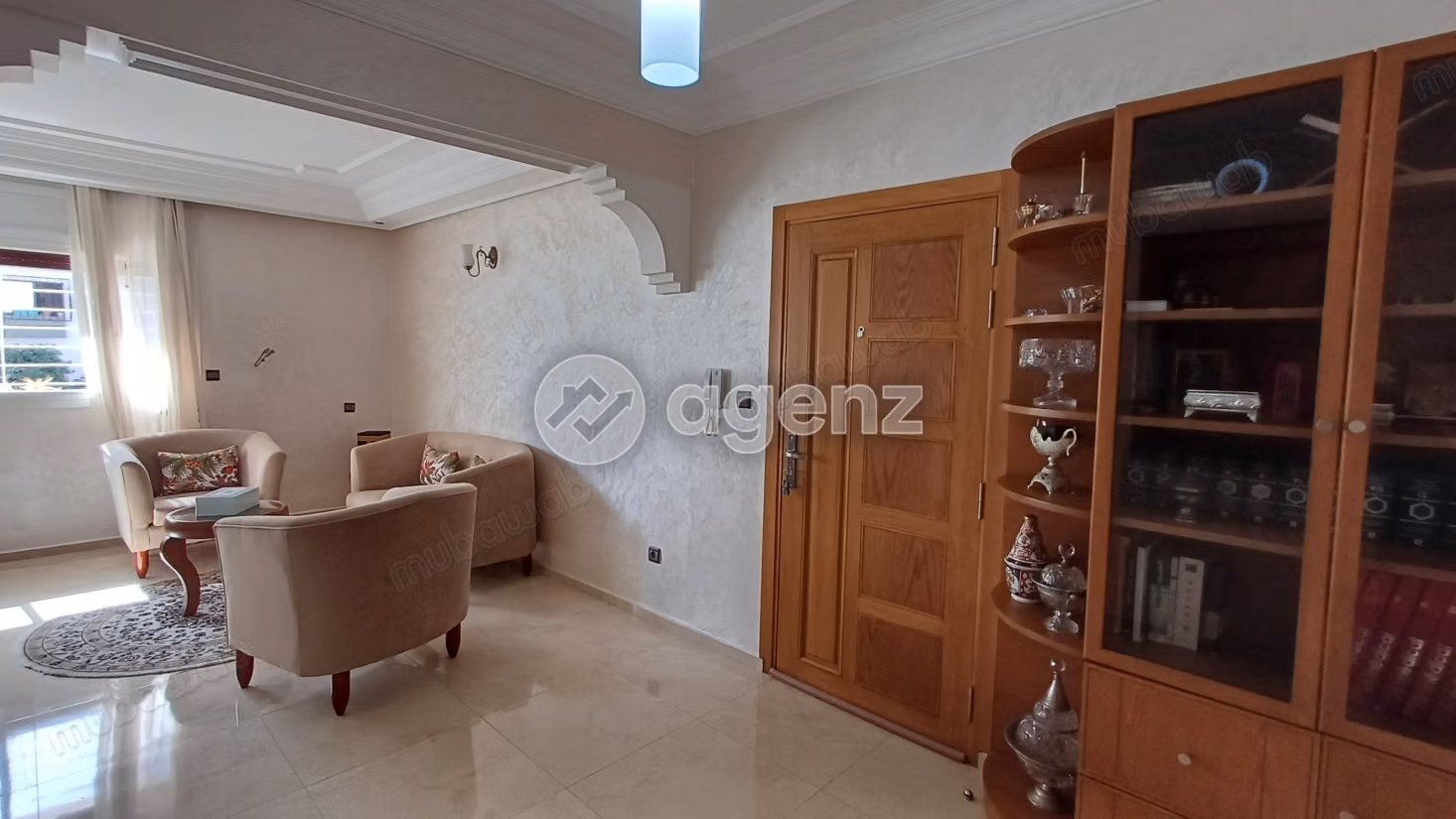 Appartement te huur van 107 m², 2 slaapkamers Hay Al Fath Rabat