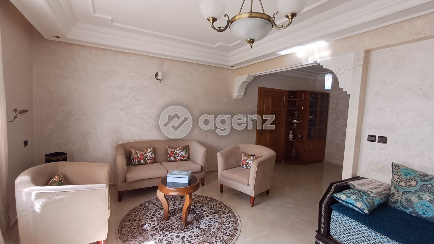 Appartement te huur van 107 m², 2 slaapkamers Hay Al Fath Rabat
