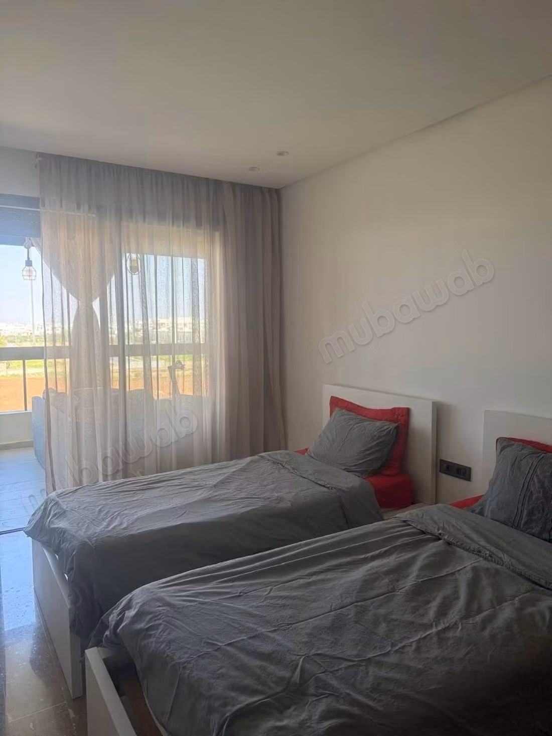 En alquiler apartamento amueblado en Dar Bouazza