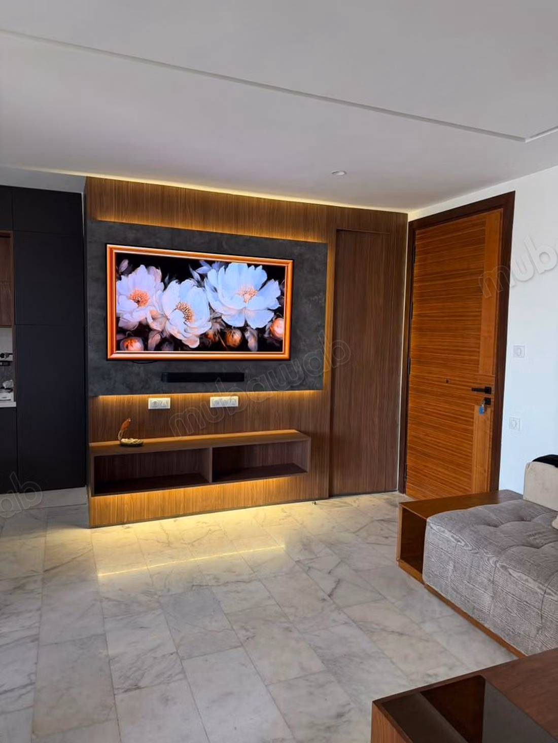 Superb apartment for rent in Casablanca Finance City. 4 rooms. Well furnished