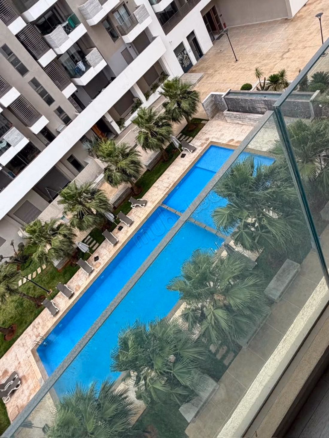 Superb apartment for rent in Casablanca Finance City. 4 rooms. Well furnished