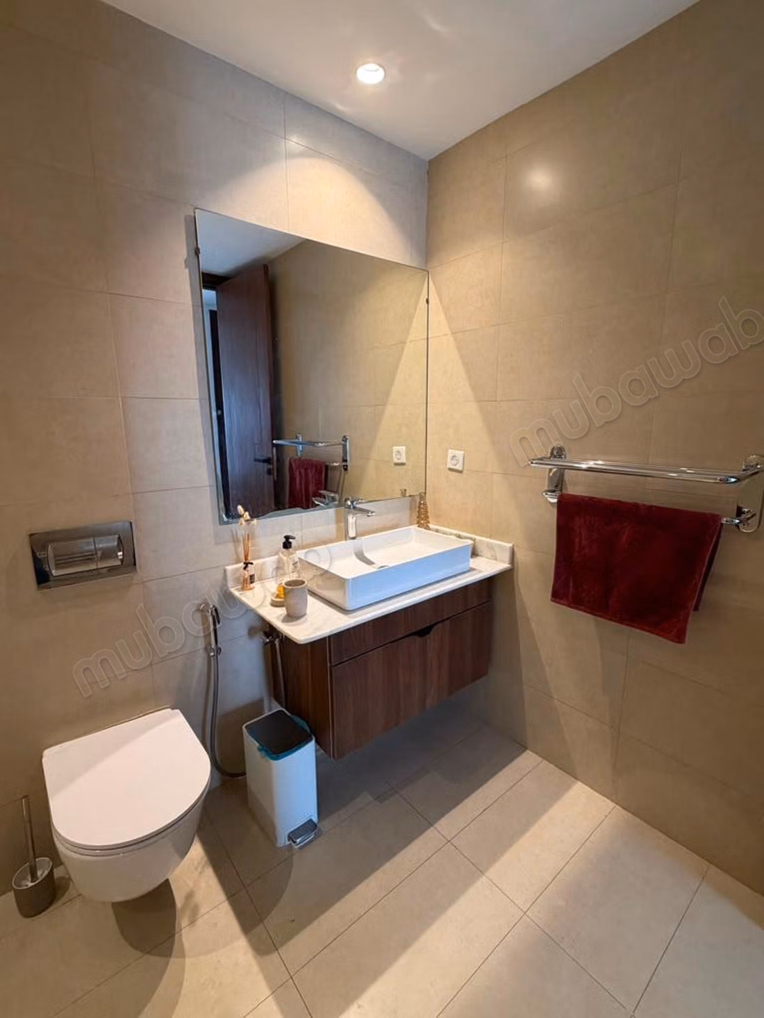 Superb apartment for rent in Casablanca Finance City. 4 rooms. Well furnished