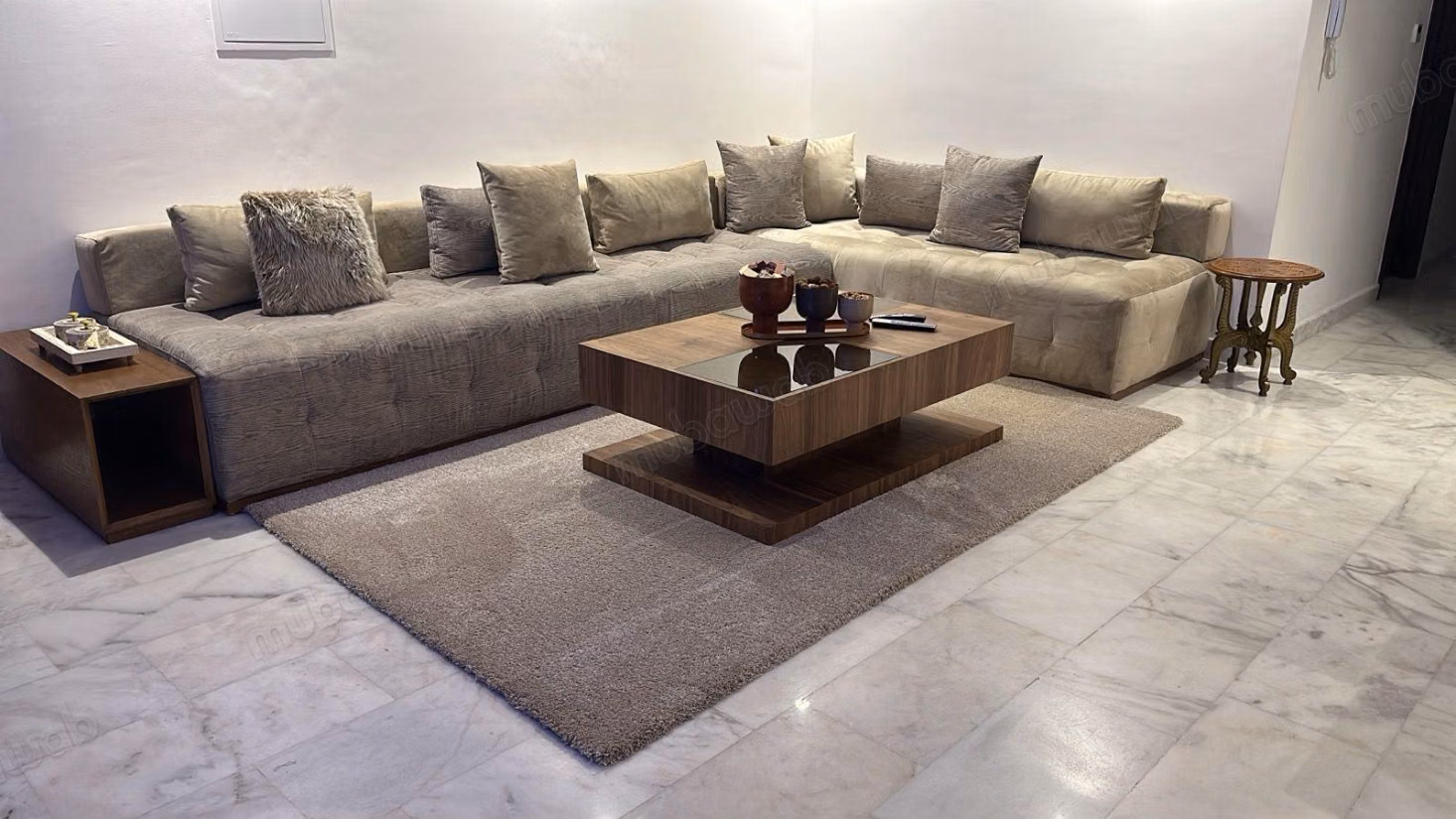 Superb apartment for rent in Casablanca Finance City. 4 rooms. Well furnished