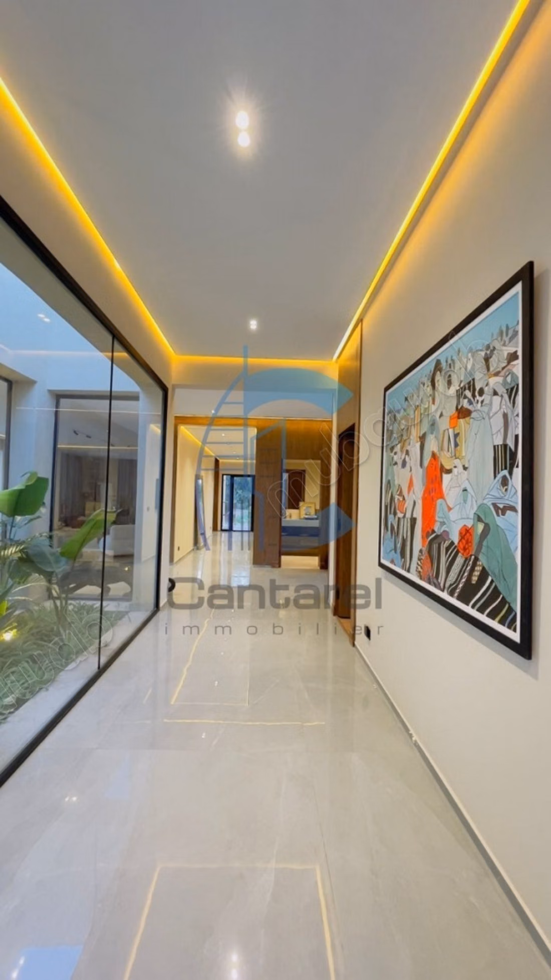 Villa al piano terra su 10.800 m²