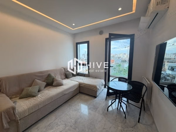 For rent a furnished S1 apartment in La Nouvelle Soukra
