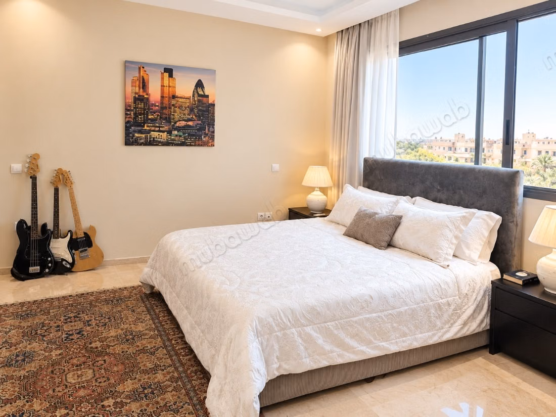 Long-term rental of a 4-bedroom furnished house, 300 m², in Hay Hassani – Laymoun, Casablanca