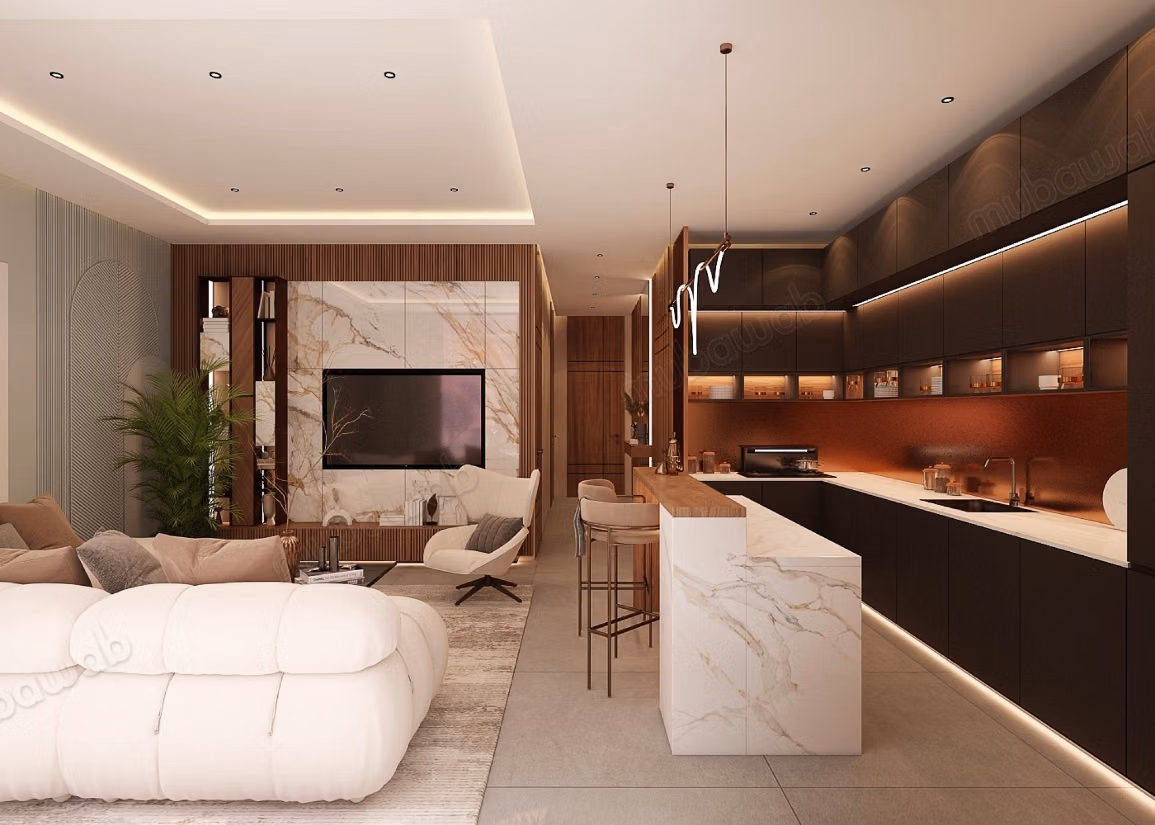 Vente d'un bel appartement à Route Amizmiz. Surface totale 48 m²